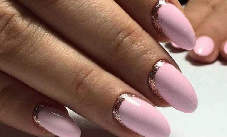 10 вариантов дизайна на овальных ногтях в стиле минимализм