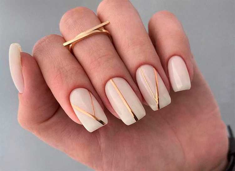 Дизайн ногтей, который создает стильное сочетание с цветом ногтей