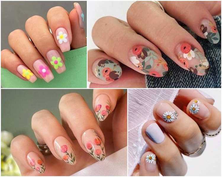 Весенние рисунки на ногтях: новый тренд с яркими цветами
